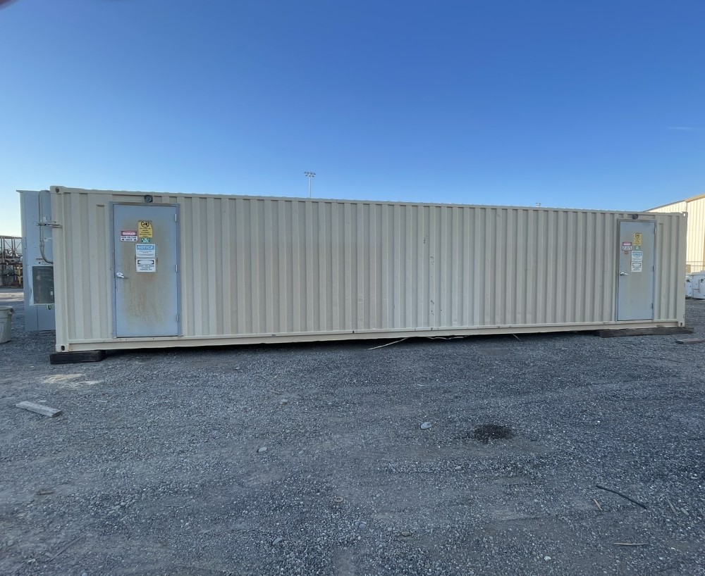 Portable Control Building made from 40 foot container - Image 1