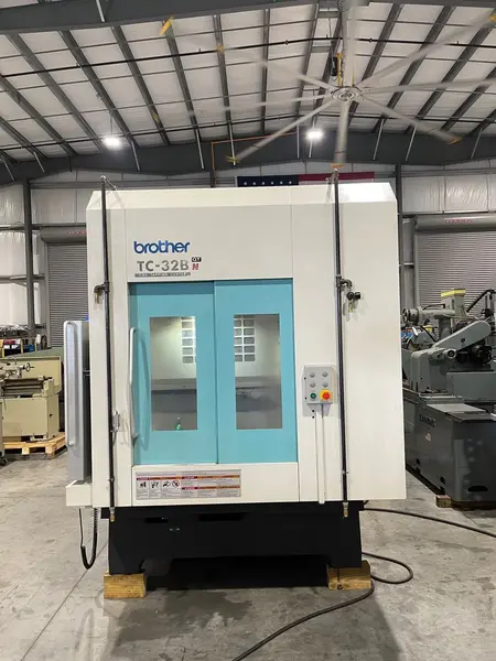 Brother #TC-32BN/QT, CNC vertical machining center, 24 automatic tool changer, 21.7" X, 15.7" Y, 16.3" Z - Image 1