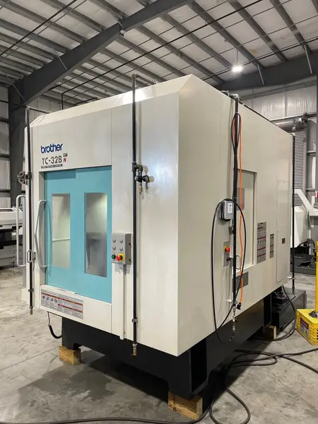 Brother #TC-32BN/QT, CNC vertical machining center, 24 automatic tool changer, 21.7" X, 15.7" Y, 16.3" Z - Image 2