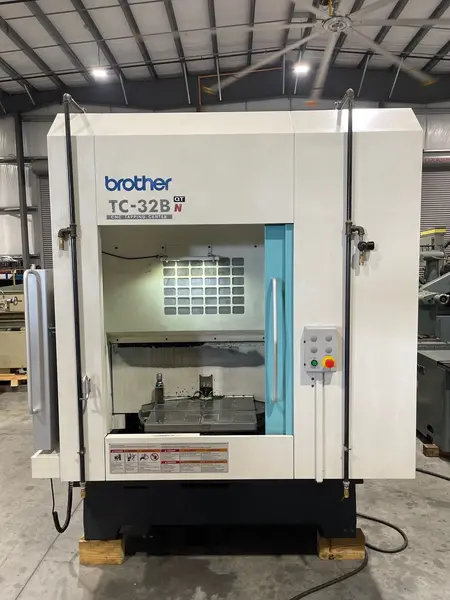 Brother #TC-32BN/QT, CNC vertical machining center, 24 automatic tool changer, 21.7" X, 15.7" Y, 16.3" Z - Image 7