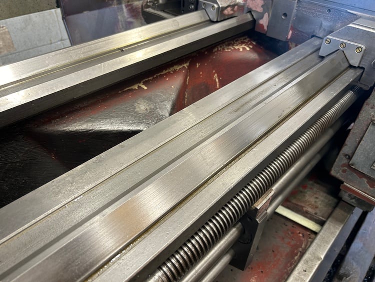 22" x 120" Toolmex #TUR560, engine lathe, 3.5" hole, inch/metric, taper attachment, digital read out, 1995 - Image 3