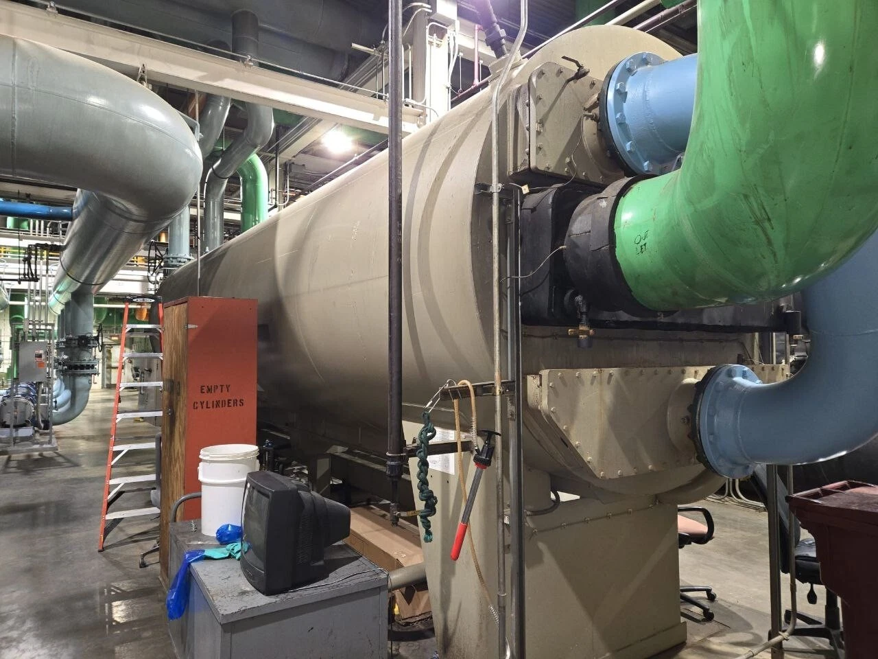 Trane #ABSC1125, Absorption cold generator single stage liquid chiller - Image 1