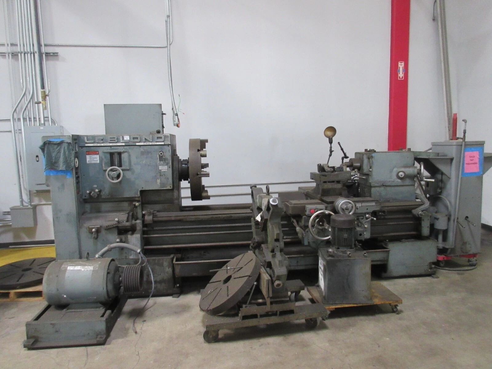 36" x 240" LeBlond #3220-25 Servoshift, heavy duty engine lathe - Image 2