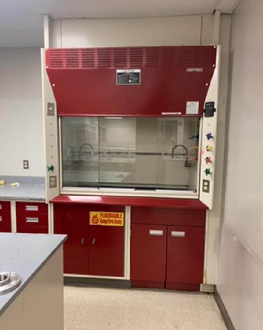 Kewaunee, Supreme Air Chemical Fume Hood, 5' width, 60 width x 36" deep x 60" H, 124 FPM - Image 2