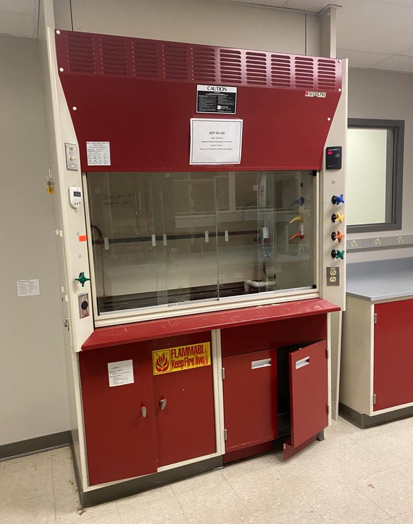 Kewaunee, Supreme Air Chemical Fume Hood, 5' width, 60 width x 36" deep x 60" H, 124 FPM - Image 3