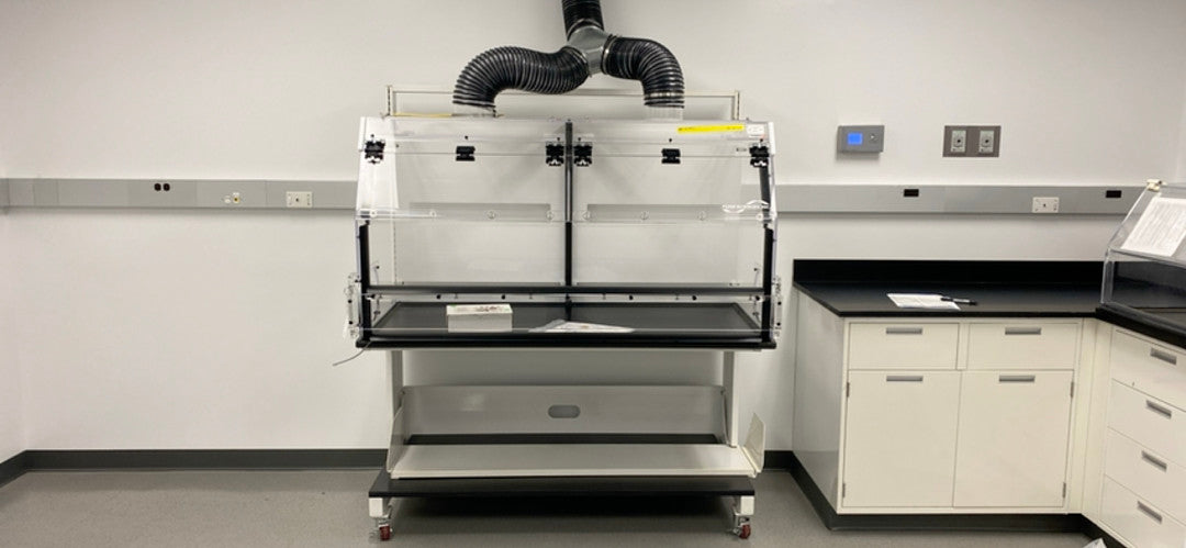 Flow Sciences #CQ13845-01, Balance Enclosure Fume Hood, 59.75" TM, w/Drift shield - Image 1
