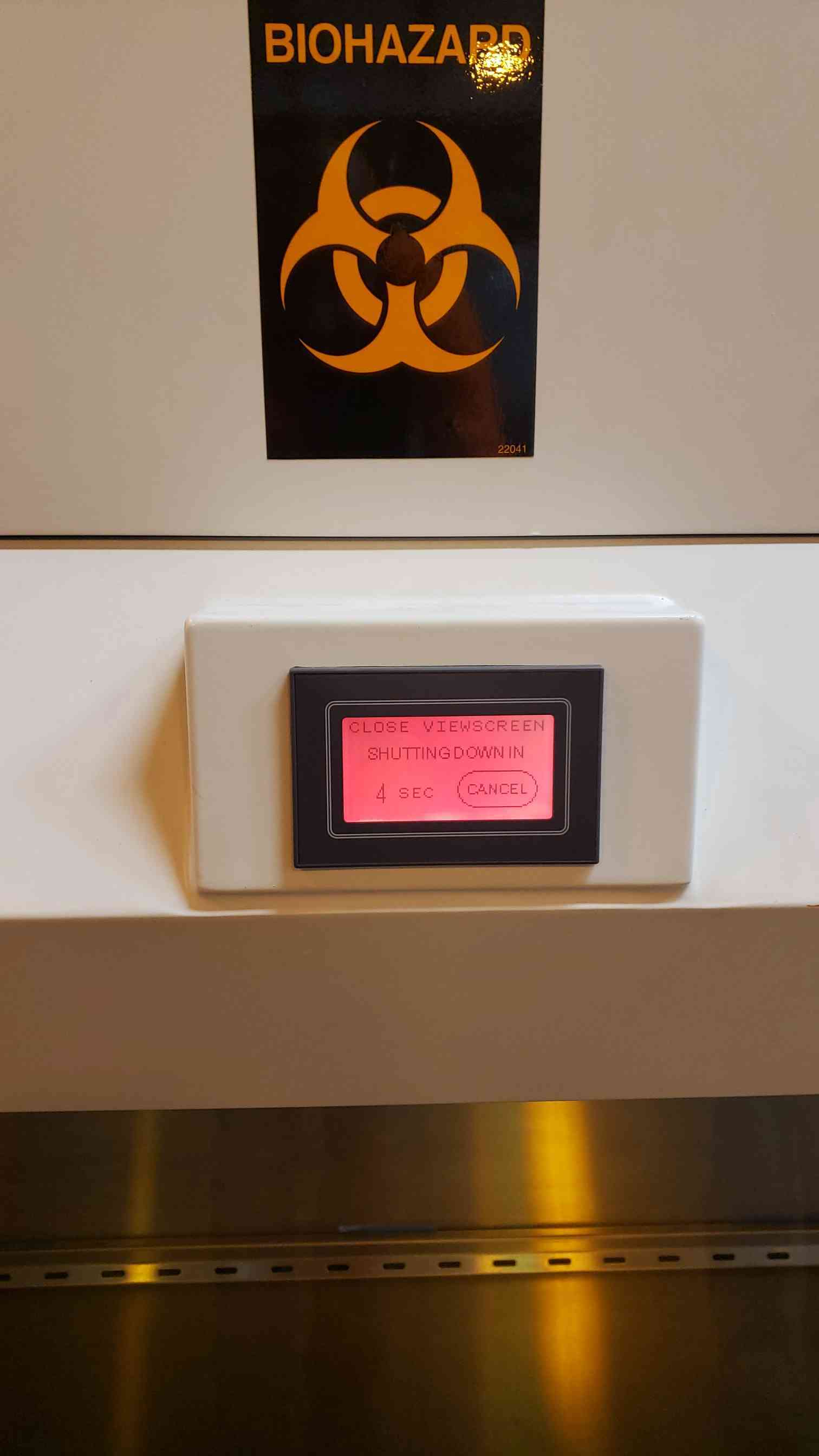 Baker Company #SG603A-HE-M, SterilGard Biological Safety Cabinet, Class II, w/floor stand - Image 7