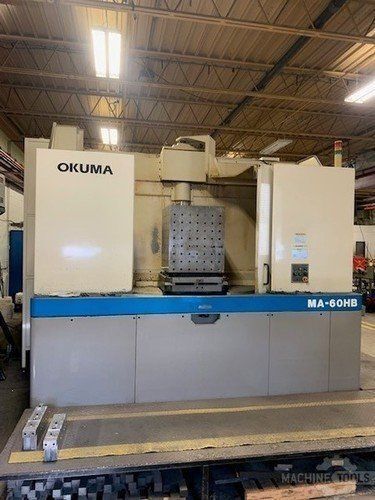 Okuma #MA-60HB, 4-Axis CNC horizontal machining center, OSP U100M, 39.4" X, 31.5" Y, 31.5" Z, 5000 RPM, 60 - Image 4
