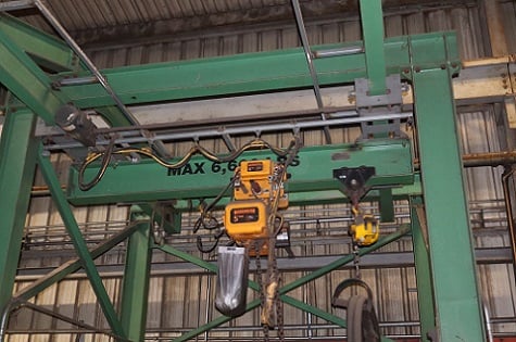 5 Ton, Small bridge crane with hoist - Image 1