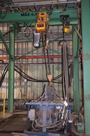 5 Ton, Small bridge crane with hoist - Image 2