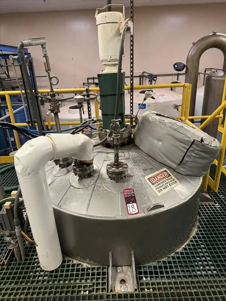 1000 gallon KE Fabricating, 316L Stainless Steel reactor, 2014, S47212 - Image 2