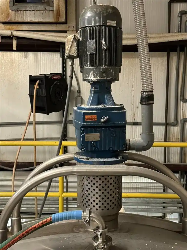 1000 gallon Brighton, 316L Stainless Steel reactor, S47211 - Image 3