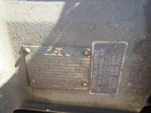 428 psi, Hatlapa #W280 Compressor, 54kW, 1985 - Image 10