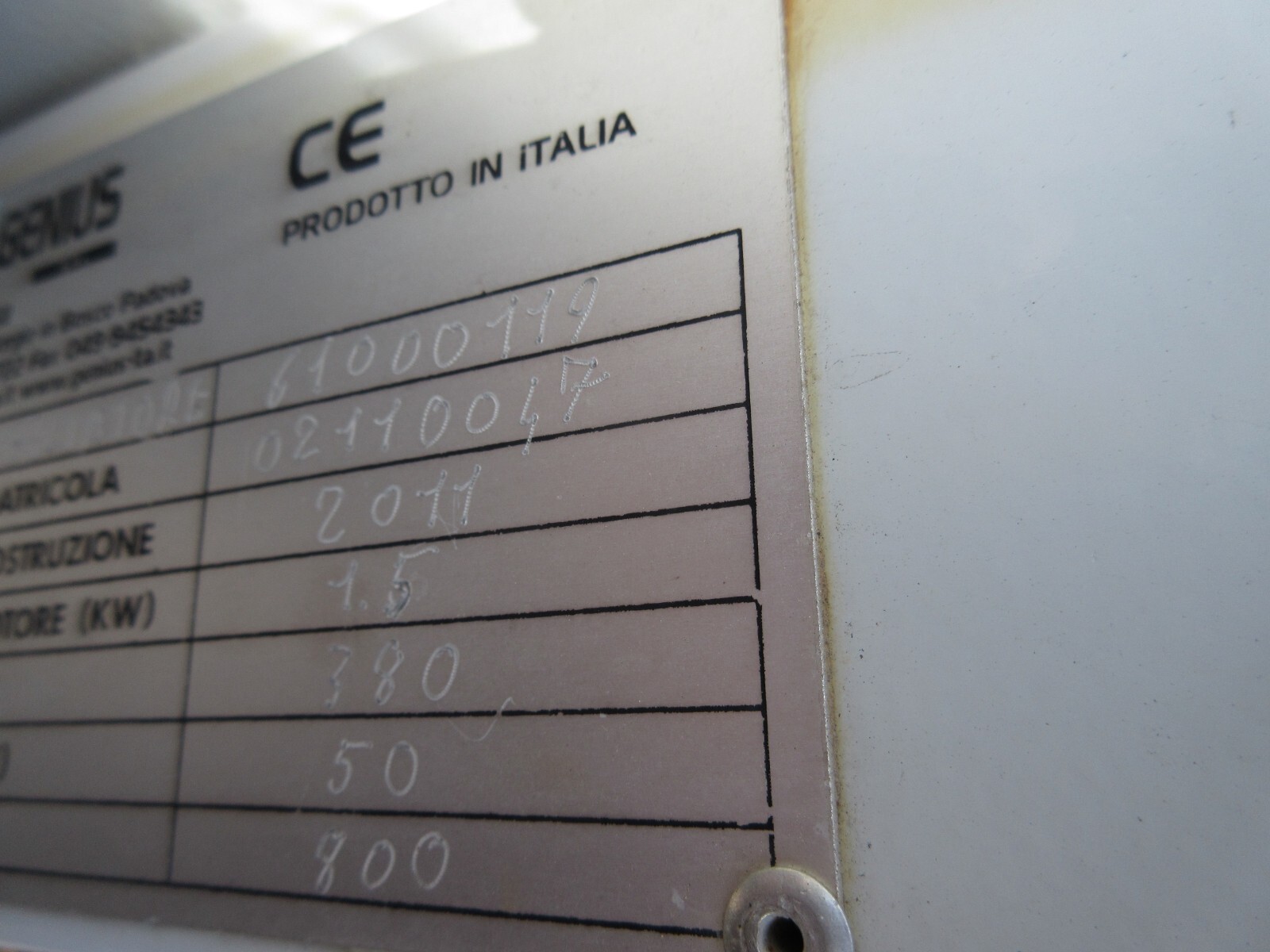 Genius Ribaltatore #61000119, front tipper for boxes, 500 KG capacity, 2011 - Image 10