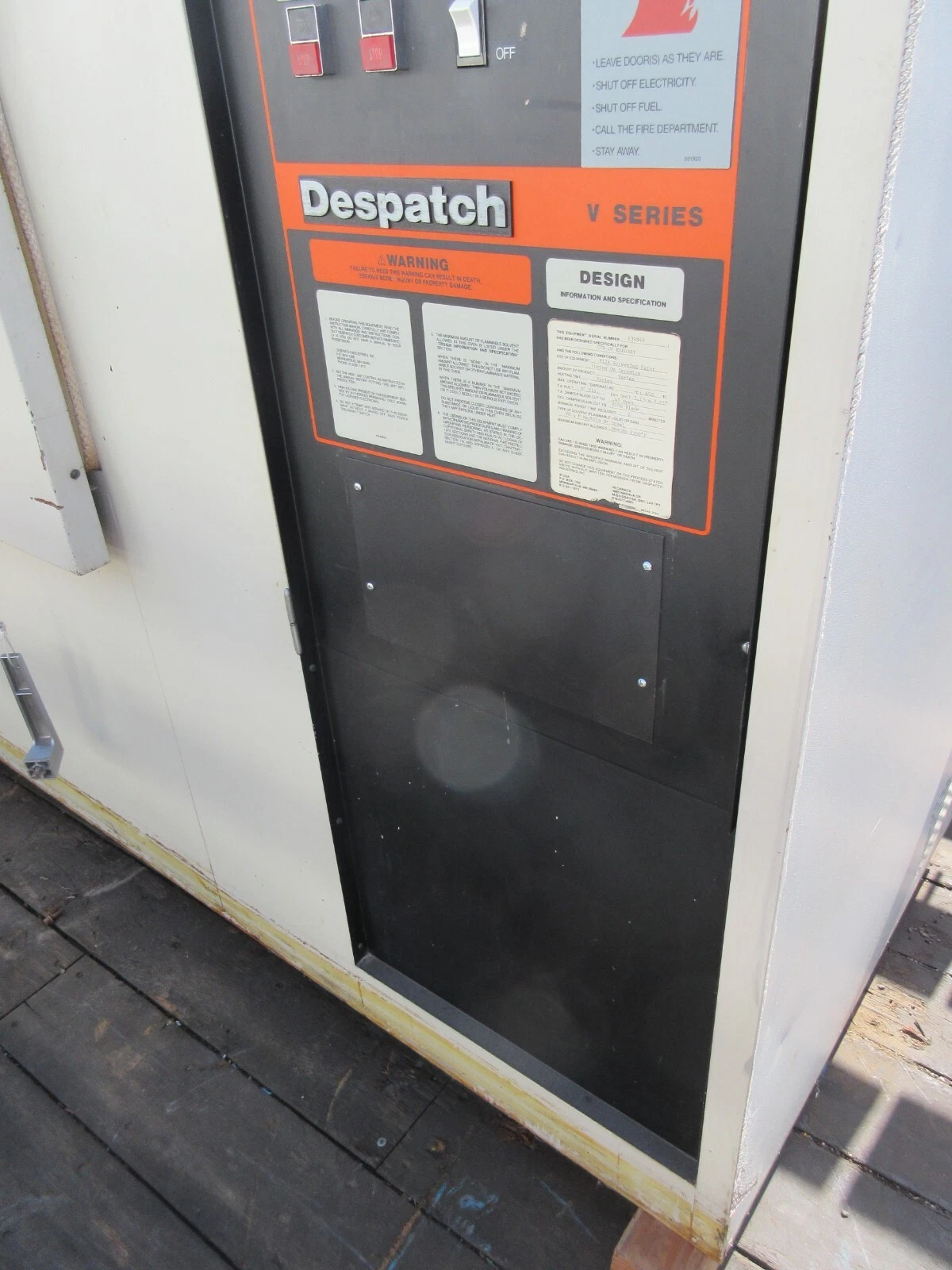 Despatch #VRD2-19-1E, Oven, 650° F. max temp. - Image 4