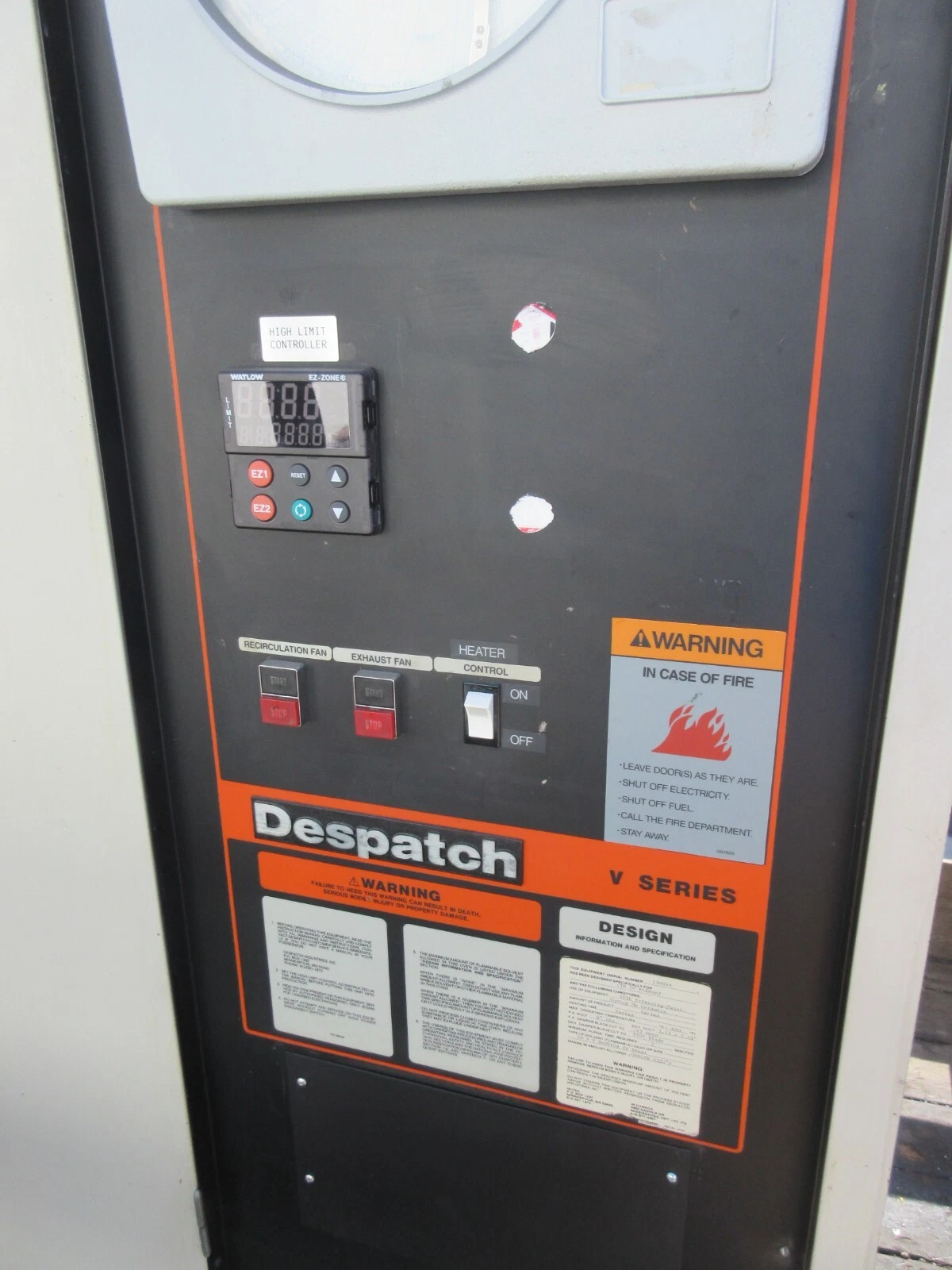 Despatch #VRD2-19-1E, Oven, 650° F. max temp. - Image 7