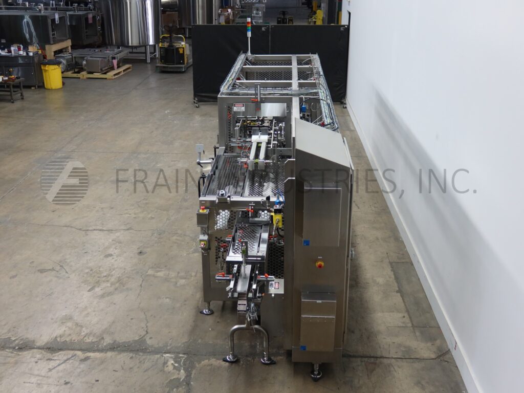 Serpa Packaging #2000WA, automatic, continuous motion, Stainless Steel, wrap around hot melt glue cartoner - Image 3