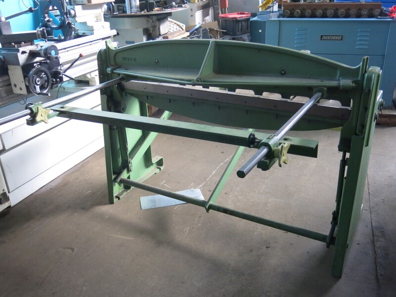 16 gauge x 52" Pexto #152-K, foot shear - Image 3