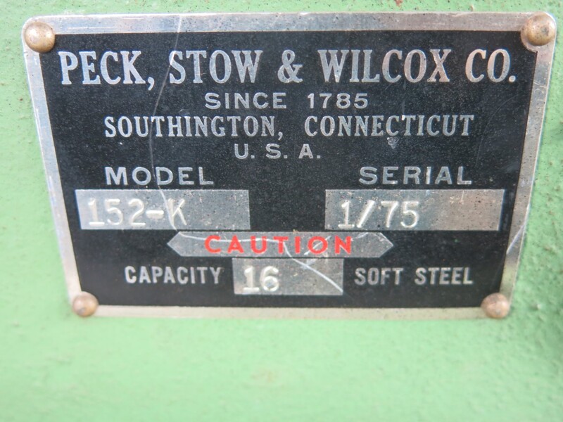 16 gauge x 52" Pexto #152-K, foot shear - Image 4