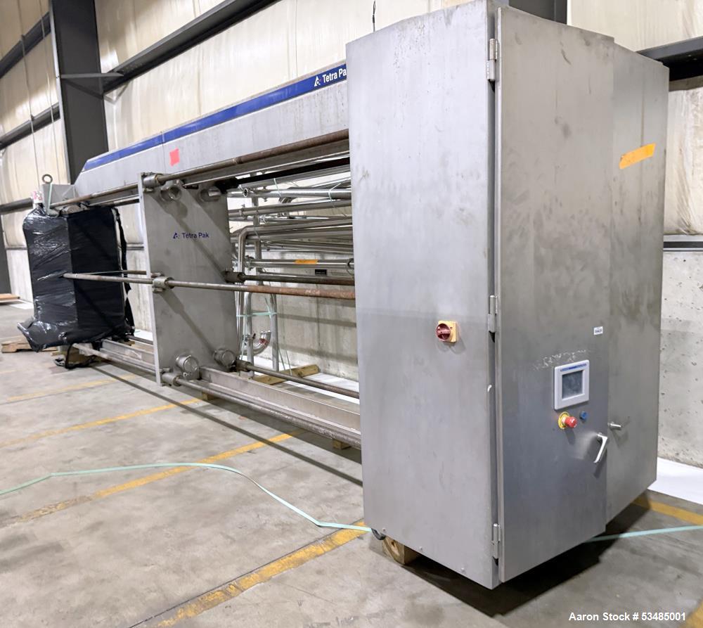 908 sq.ft., APV, N35, Plate Heat Exchanger, 10 bar, 145 psi, A/B panelview plus 600 HMI, expandable frame - Image 2