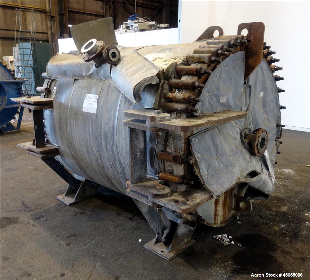 2400 sq.ft., Alfa Laval, Spiral Heat Exchanger, 316 Stainless Steel, 125 psi at 250 degrees F. - Image 2