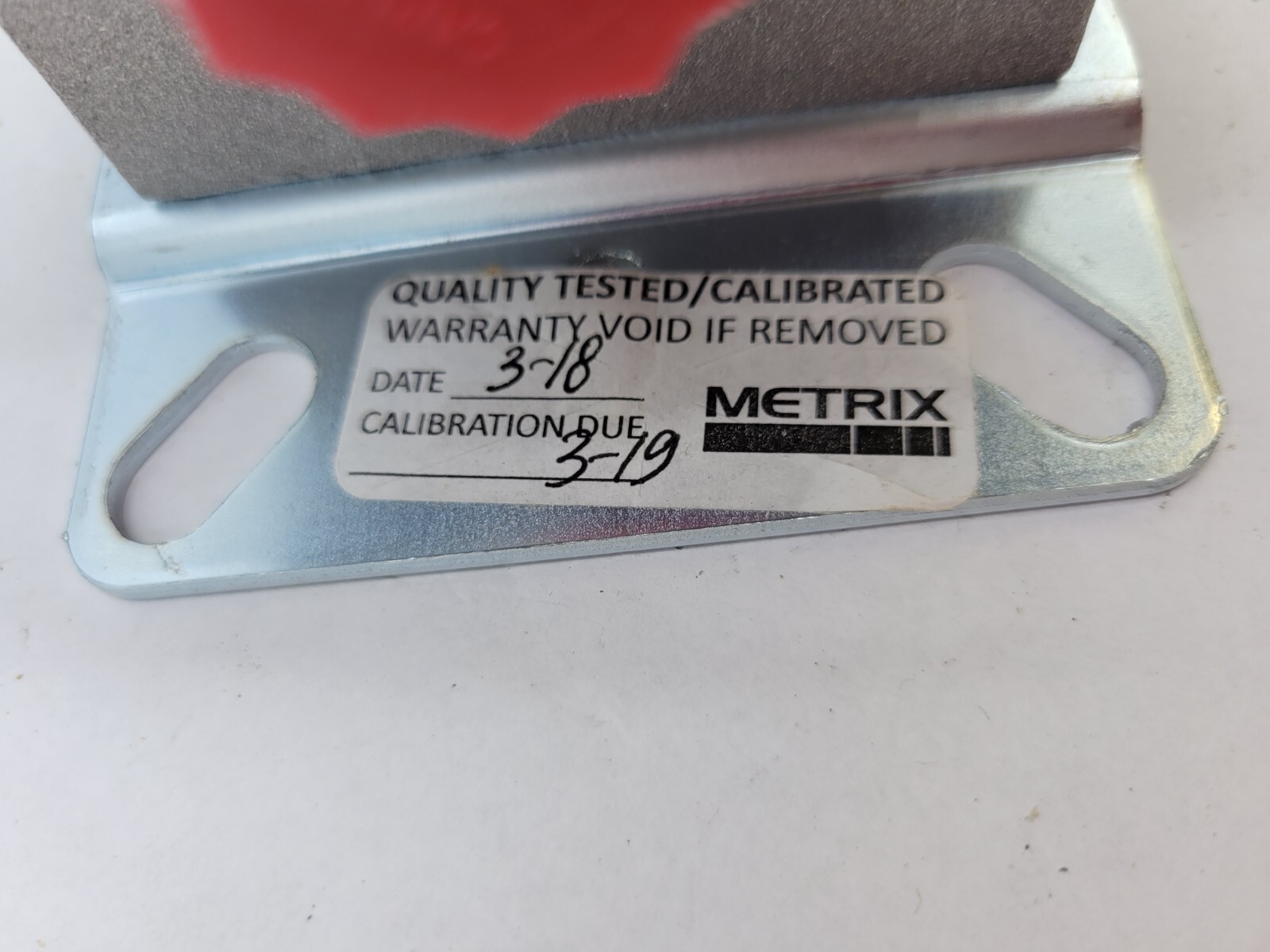 Metrix #5550-021-010, Mechanical Vibration Switch 480 VAC, 15A