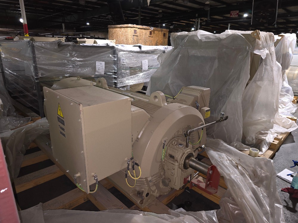 800 HP 3600 RPM General Electric, Frame 5811/12LS, TEFC, CU Rotor, sleeve, 1.15 service factor, VFD Duty - Image 7