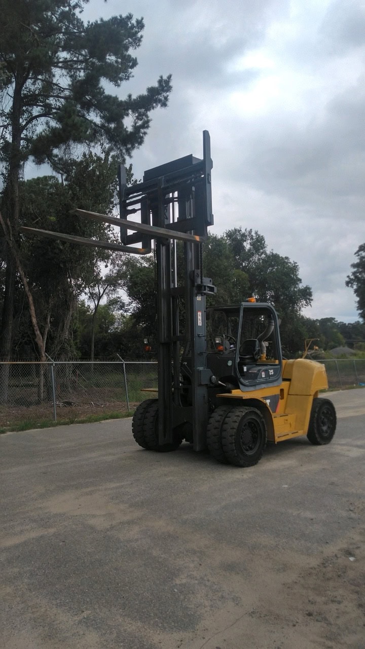 24900 lb. Caterpillar #P26500, Diesel Forklift, 11.09'max fork height, 79.77"max fork spread - Image 5