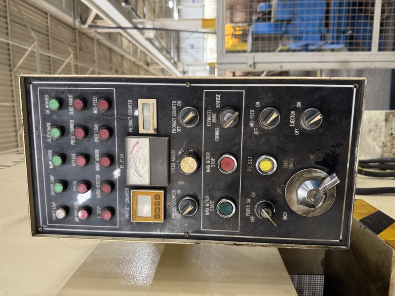 121 Ton, Sutherland #Mark-2-121, OBS gap frame press, 3" stroke, 14.96" die space, 45-90 SPM, 2000 - Image 8