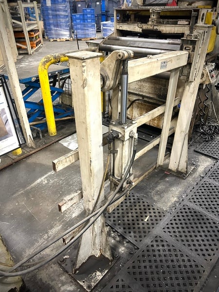 30" x .125" Perfecto #RS20-30B, coil reel with coil car, 20000 lb., Perfecto Servo feedline - Image 7