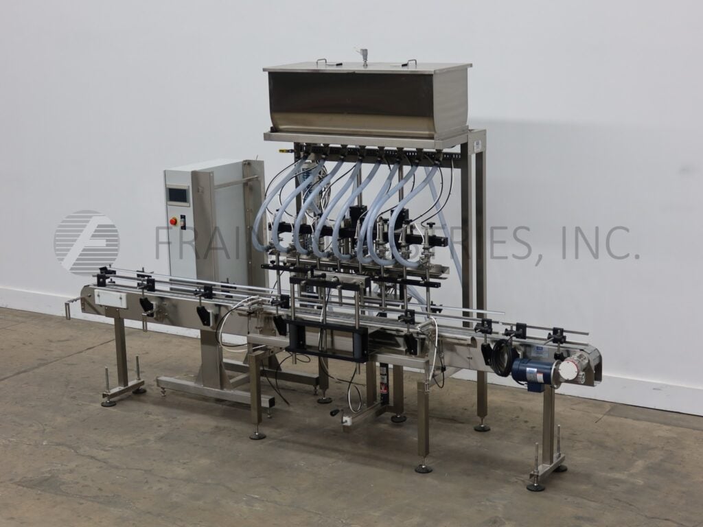 E-Pak, 8-head, inline, Stainless Steel, time based gravity filler, 1 oz. to 5 gallons - Image 5