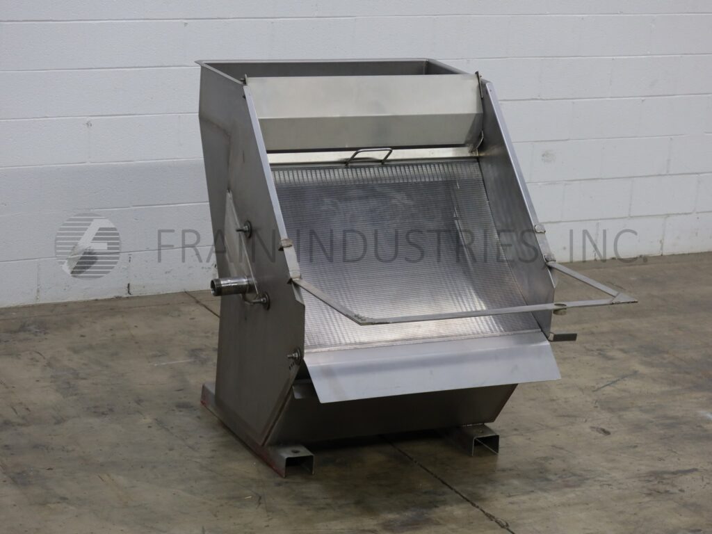 36" Lyco, stationary-screen dewatering separator, up to 375 GPM, 5" OD/4" ID I-Line style product feed, 5" - Image 5