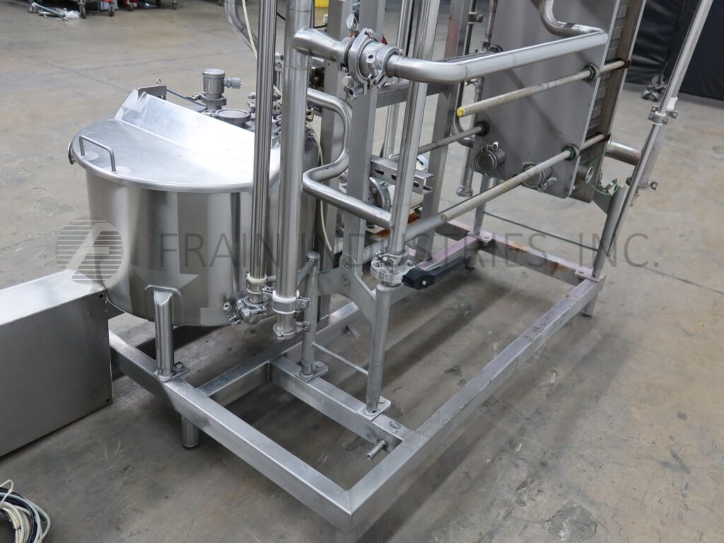 APV #SR2-R-14, pasteurizing system with a 30 gallon, Stainless Steel, tank & heat exchange system, 25-1/2" - Image 2