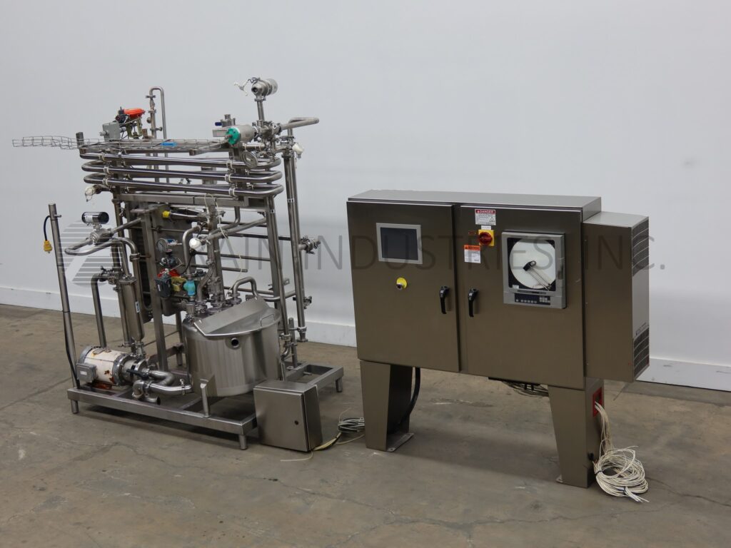 APV #SR2-R-14, pasteurizing system with a 30 gallon, Stainless Steel, tank & heat exchange system, 25-1/2" - Image 5