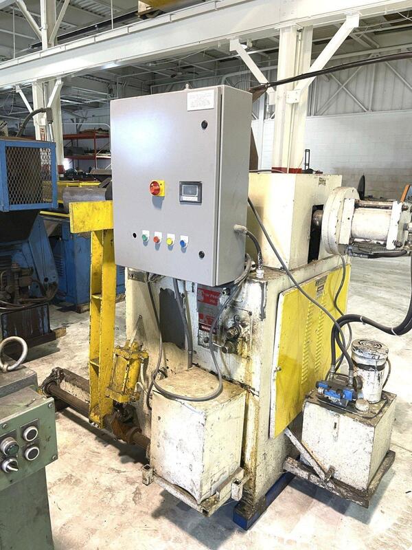 10000 lb. Air Feeds #R100, single end motorized coil reel, 30" width, 60" outside dimensions, 16"-20" ID - Image 4