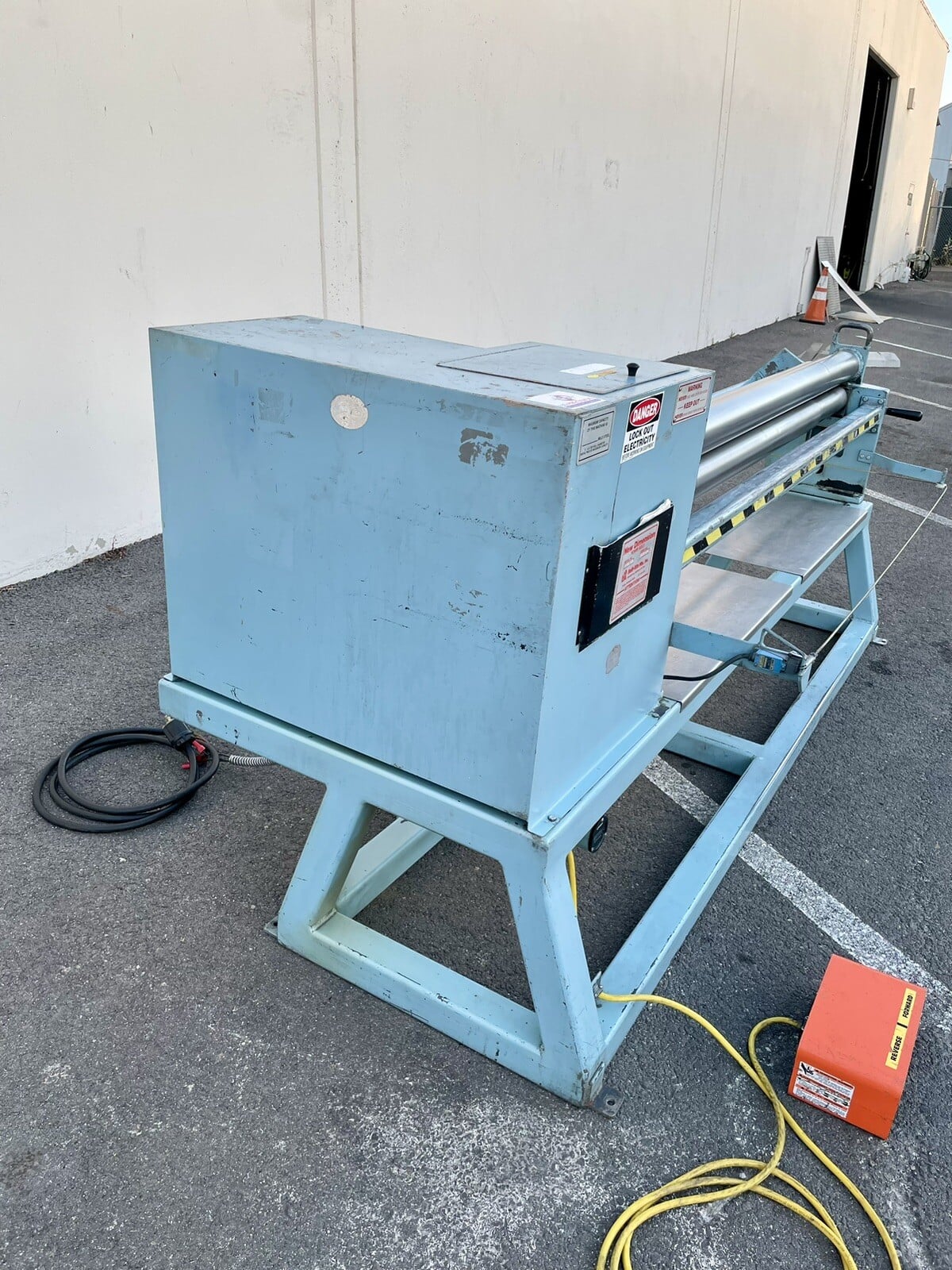 6' x 16 gauge New Dimension #MP.6.059, Power Roll Plate Roller, - Image 3