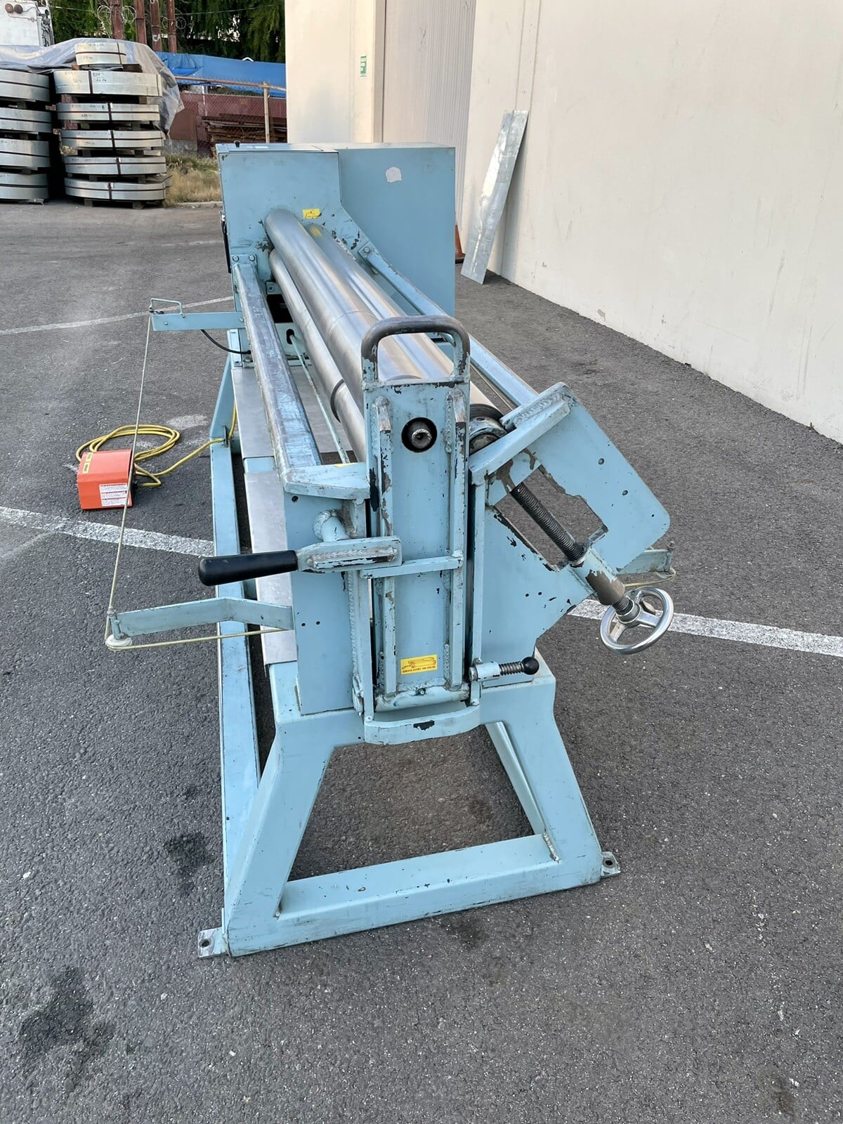 6' x 16 gauge New Dimension #MP.6.059, Power Roll Plate Roller, - Image 5