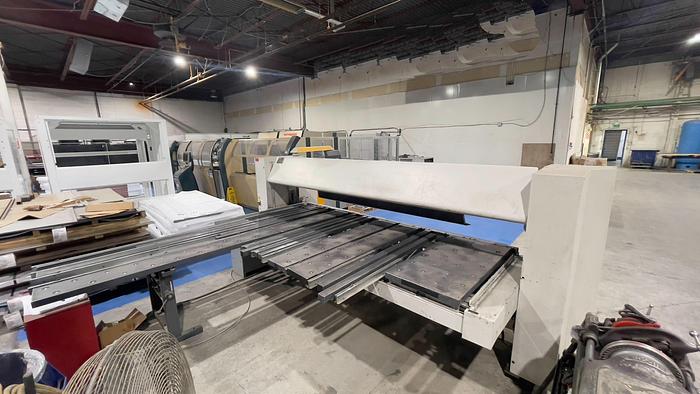 144" Ras #Flexibend-73.30, CNC folding machine, 16 gauge, 61" Back Gauge, 11.81" upper beam upstroke, 3.15" - Image 2