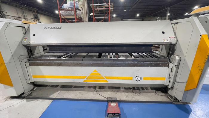 144" Ras #Flexibend-73.30, CNC folding machine, 16 gauge, 61" Back Gauge, 11.81" upper beam upstroke, 3.15" - Image 4