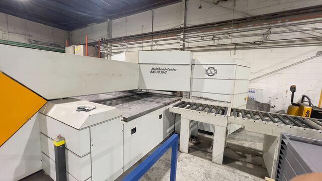 Ras #Multibend-79.26-2, CNC automatic panel bender, 100.8" x 14 gauge, 104.7" x59" blank, System 9002 - Image 7