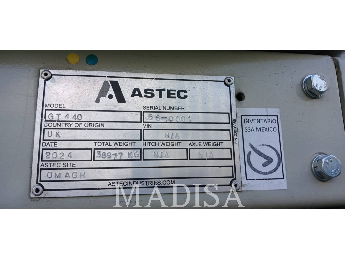 Astec GT440OC, Crusher, S/N: 56-0001, 2024 - Image 4