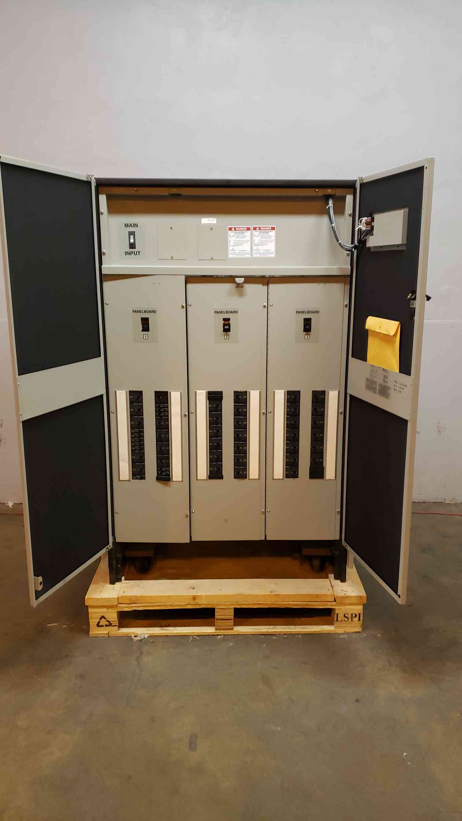 Liebert #PPA125C, PDU, 3 Wire, 1 & 3 phase, 347 Amps, 480 x 208/120 V, 2000 - Image 2