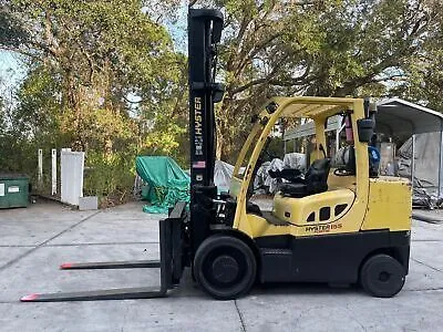 15000 lb. Hyster #S155FT, forklift, 24" lift capacity, 60" fork length, 177" lift height, side shift, 2008 - Image 3