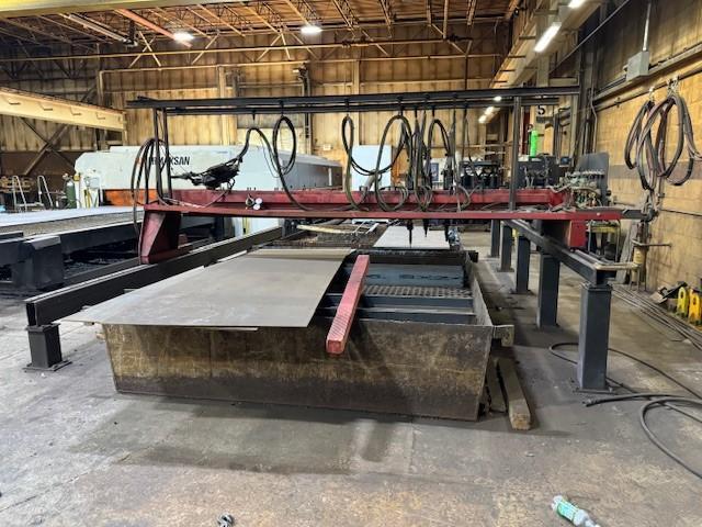 M.g. Messer, CNC Oxy Fuel cutting system, 10' x 20' table, 1992 - Image 7