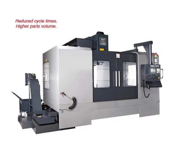 Mighty Viper #VMC-1370, Vertical Mill, 51" X, 27" Y, 27" Z, #50 Taper, 20/25 HP, 10000 RPM - Image 1