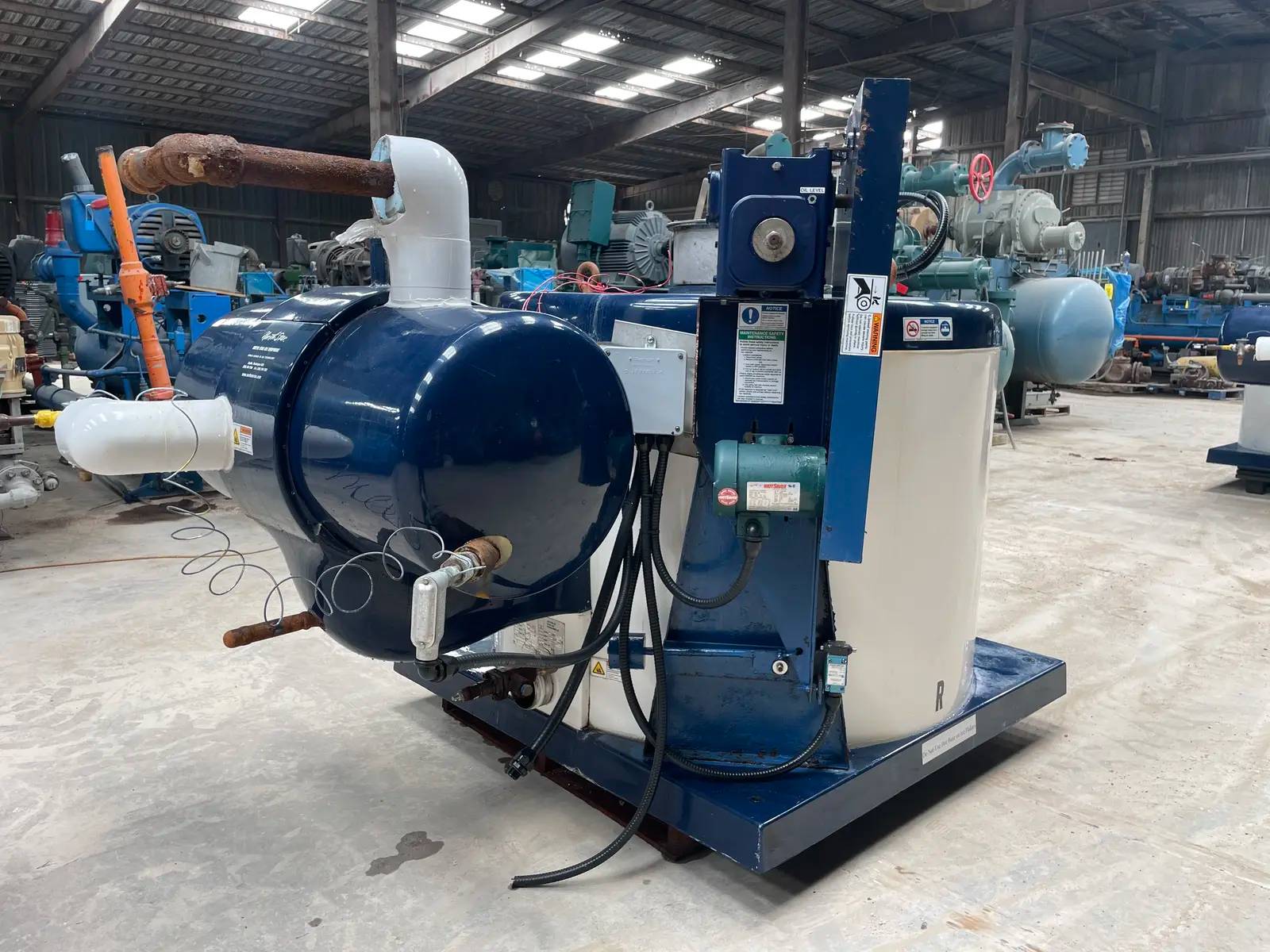11 Ton, North Star Ice #M20-SS-2014, Stainless Steel elite flake ice maker, ammonia (R-717) refrigeration - Image 7