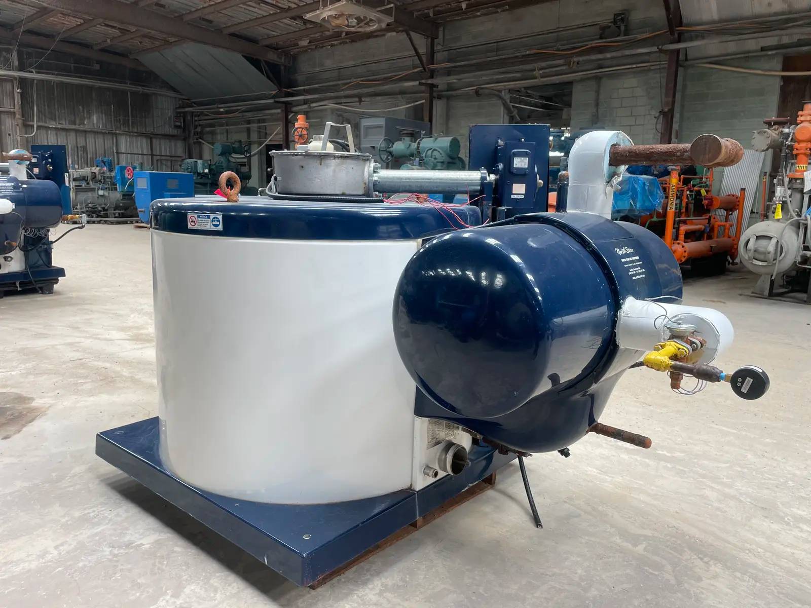11 Ton, North Star Ice #M20-SS-2014, Stainless Steel elite flake ice maker, ammonia (R-717) refrigeration - Image 10