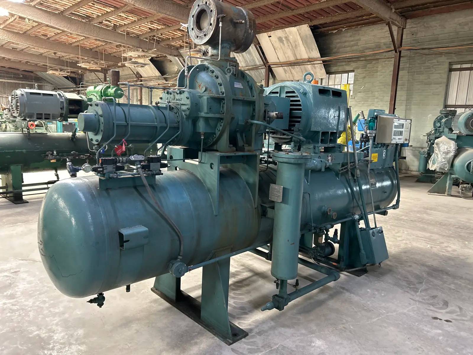 400 HP Frick #RWB-II-177H, rotary screw compressor, 460 V., R22, 3600 RPM, 300 psig, Frick TDSH233S, Frick - Image 4