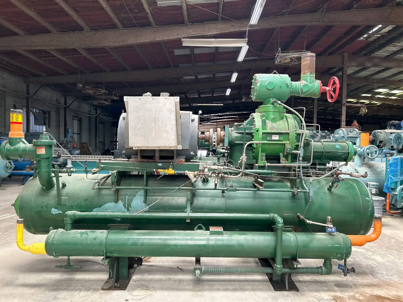 400 HP Frick #RWB-II-222E, rotary screw compressor, 460 V., Frick Quantum HD Micro Control Panel, 3600 RPM - Image 6
