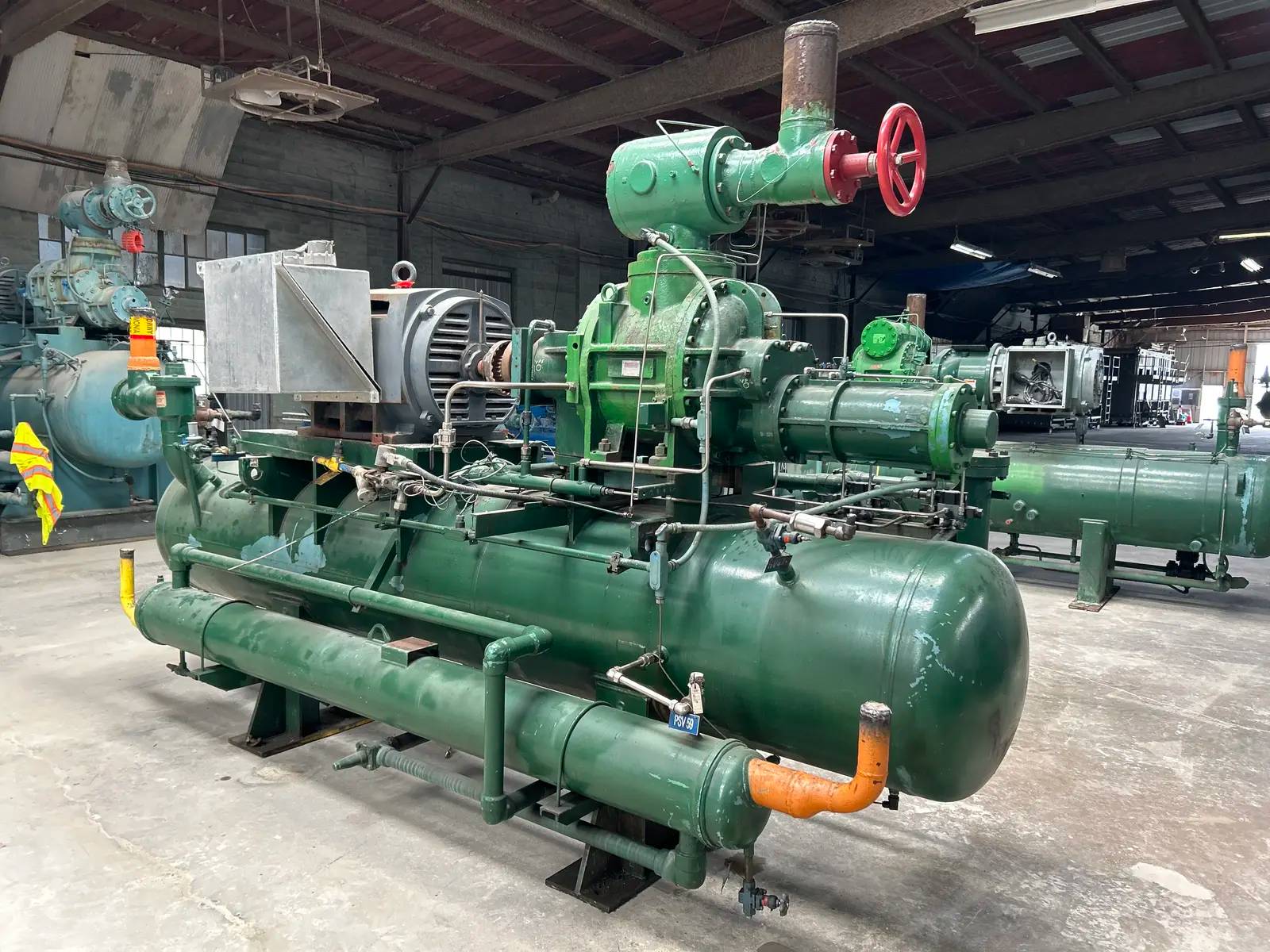 400 HP Frick #RWB-II-222E, rotary screw compressor, 460 V., Frick Quantum HD Micro Control Panel, 3600 RPM - Image 7